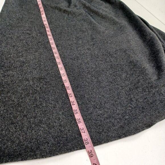 Reformation Lucy Maxi Skirt Size 2 Dark Academia Women Pockets In Charcoal Wool - Picture 10 of 12